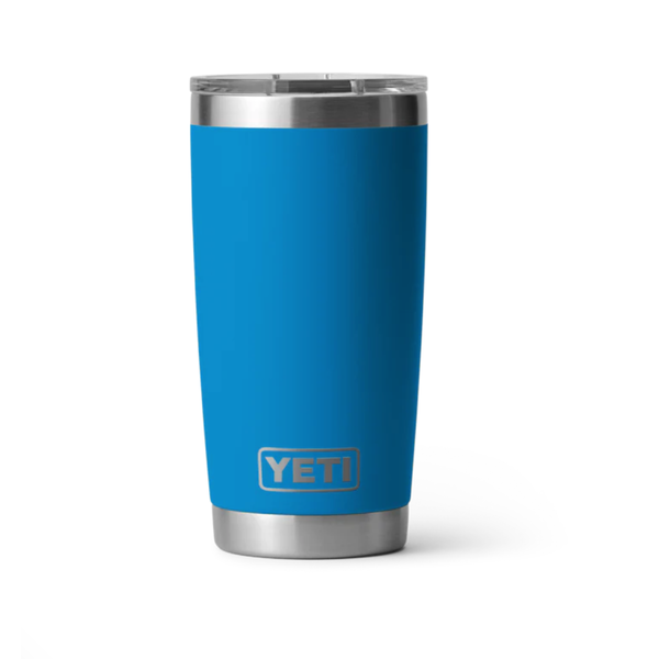 Yeti Rambler 591mL Tumbler w/MagSlider Lid. Big Water Blue