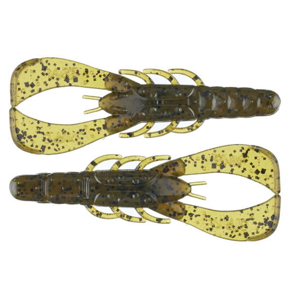 Strike King Rage Scounbug 4" 7-pk Green Pumpkin