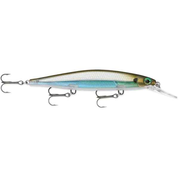 Rapala Shadow Rap Deep 11 Moss Back Shiner 4-3/8"