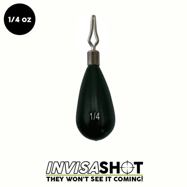 Woo Tungsten Invisashot Drop Shot Weight Round Green Pumpkin