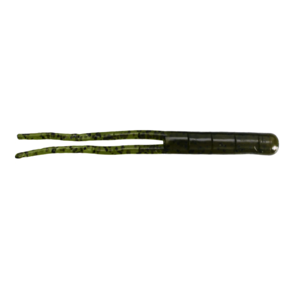 Z-Man Split Tail Trailer Grub Green Pumpkin 4" 10-pk