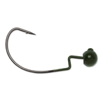 VMC Finesse Rugby Jig 1/4oz Green Pumpkin 4-pk