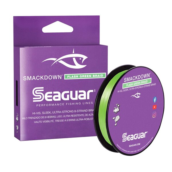 Seaguar Smackdown Flash Green Braid 150yds