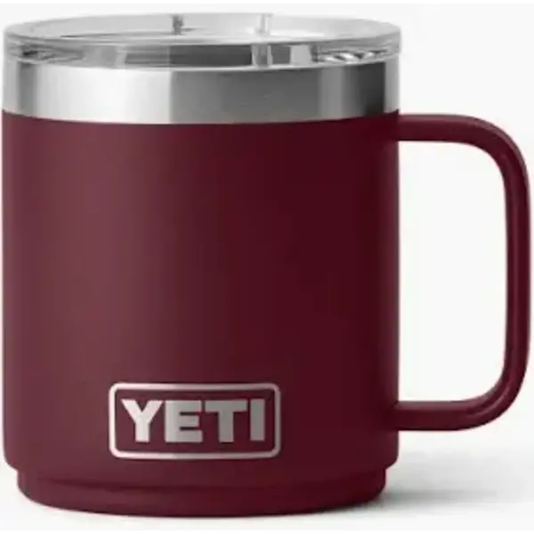 Yeti Rambler 295mL Stackable Mug w/MagSlider Lid. Wild Vine Red
