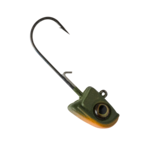 Great Lakes Finesse Hanging Jig Head 1/8oz Matte Perch 2-pk