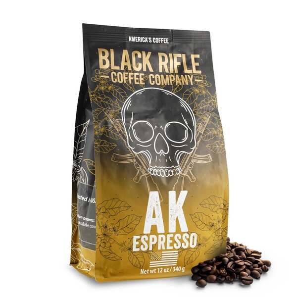 Black Rifle Coffee Company AK-47 Espresso Ground 12oz Bag Medium Roast
