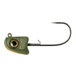 Great Lakes Finesse Sneaky Swimbait Jig Head 1/8oz Matte Perch 2-pk