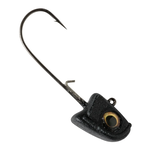 Great Lakes Finesse Hanging Jig Head 3/16oz Matte Black 2-pk