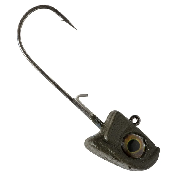 Great Lakes Finesse Hanging Jig Head 5/16oz Matte Green Pumpkin 2-pk