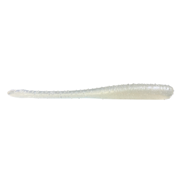 Great Lakes Finesse Drop Worm 4" Frosted Shad 8-pk