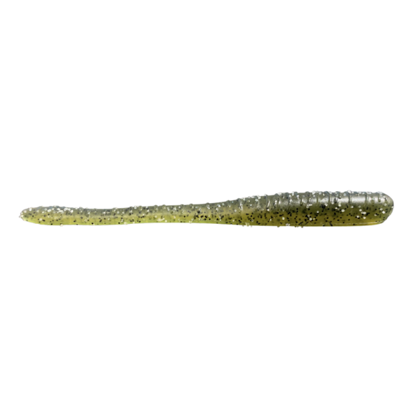 Great Lakes Finesse Drop Worm 4" Green Pumpkin 8-pk