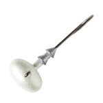 Great Lakes Finesse Stealth Football Head 3/16oz Pearl White 3-pk
