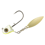 Great Lakes Finesse Sneaky Spin Chartreuse Shad 5/16oz 1/0 Gold Blade 1-pk