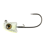 Great Lakes Finesse Sneaky Swimbait Jig Head Chartreuse Shad 1/8oz 2-pk