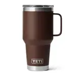 Yeti Rambler 887mL Travel Mug w/Stronghold Lid. Wetlands Brown