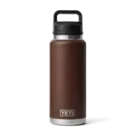 Yeti Rambler 1L Bottle w/Chug Cap. Wetlands Brown