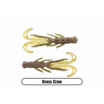X Zone Stealth Finesse Series 2.75" Scented Stealth Creature. Grass Craw