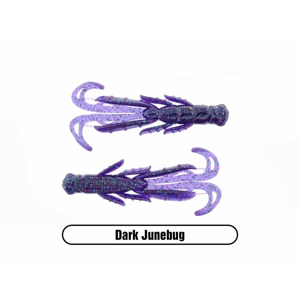 X Zone Stealth Finesse Series 2.75" Scented Stealth Creature. Dark Junebug