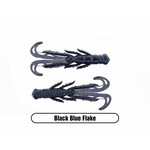 X Zone Stealth Finesse Series 2.75" Scented Stealth Creature. Black Blue Flake