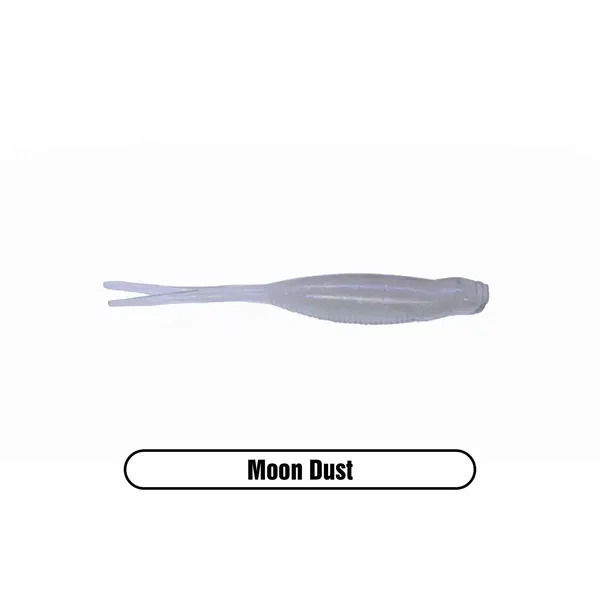 X Zone Stealth Finesse Series 2.75" Scented Stealth Minnow. Moon Dust