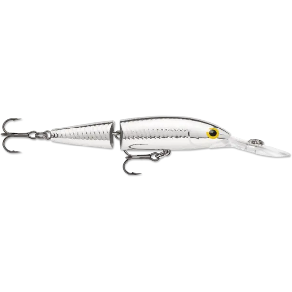 Rapala Jointed Deep Husky Jerk. Pure Chrome 12
