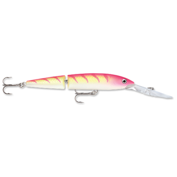 Rapala Jointed Deep Husky Jerk. Pink Tiger UV 12