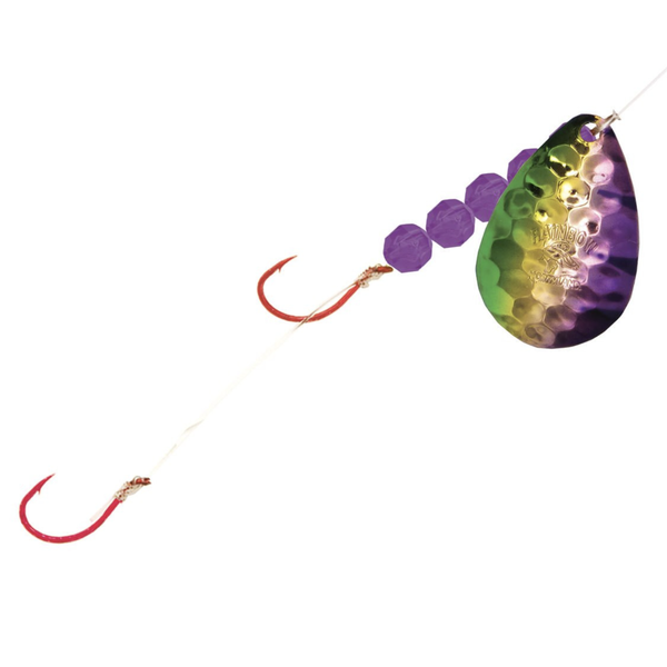 Northland Mr Walleye Crawler Harness Hex Purple Perch #6