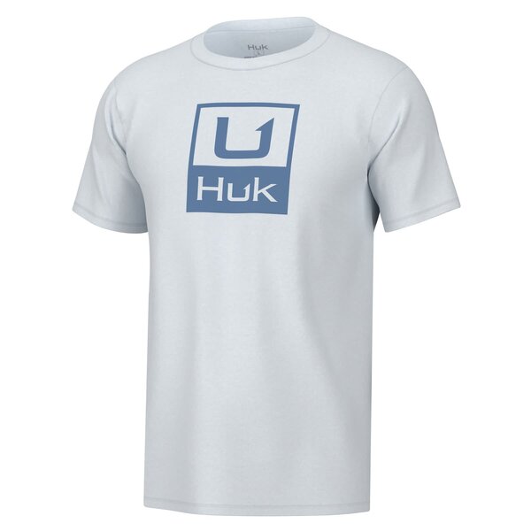 Huk Stacked Logo Tee