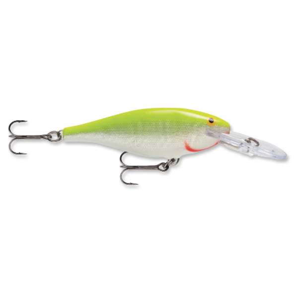 Rapala Shad Rap Silver Fluorescent Chartreuse 08