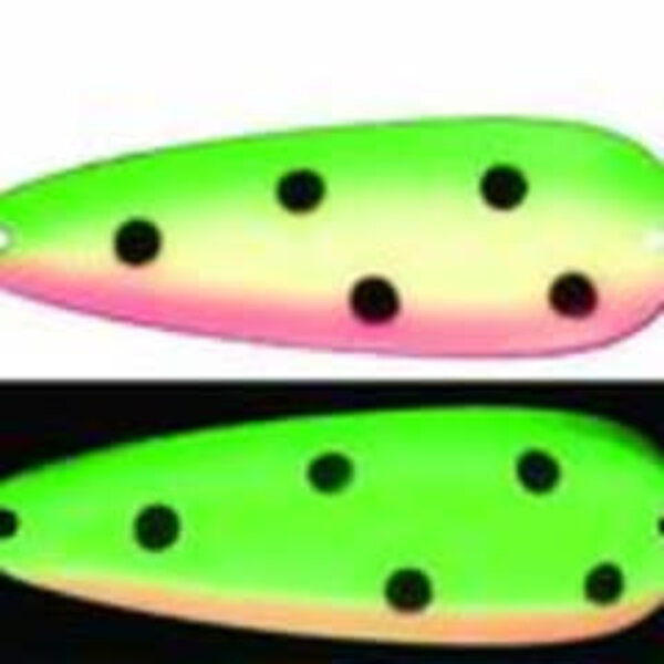 Moonshine Lures Casting Spoon. Atomic Melon 1oz