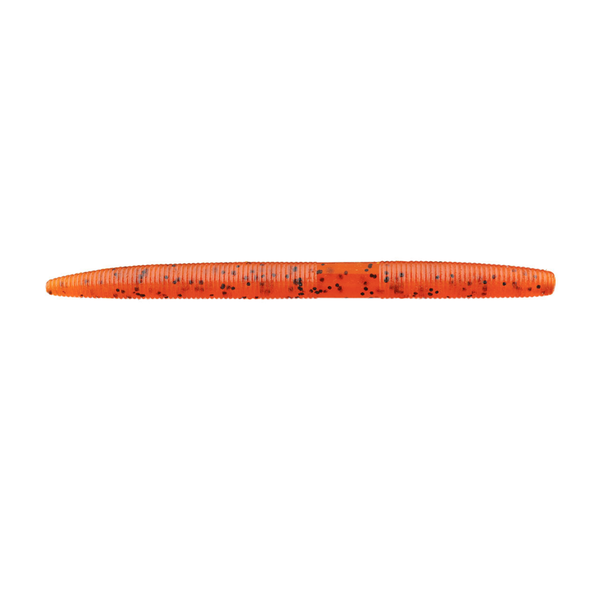 Yamamoto 5" Senko Pumpkin Black Flake 10-pk