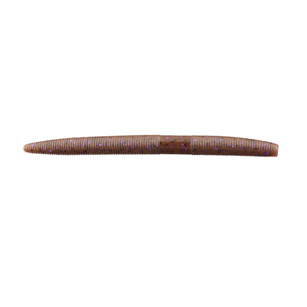 Yamamoto 5" Senko Cinnamon/Black Purple Flake 10-pk