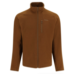 Simms Men's Rivershed Full Zip Fleece. Cobia Heather
