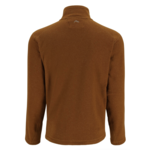 Simms Men's Rivershed Full Zip Fleece. Cobia Heather