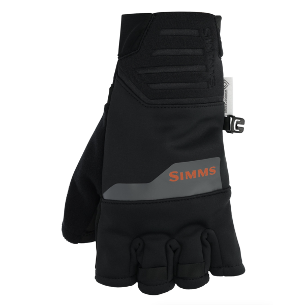 Simms Windstopper Half-Finger Glove Black
