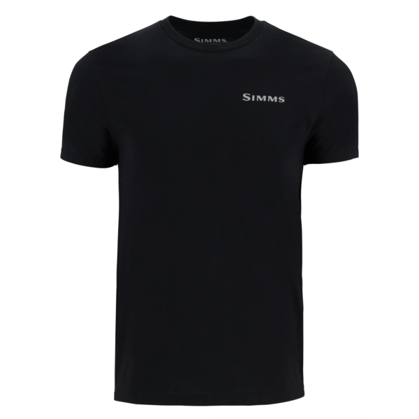 Simms Men's Walleye Scene T-Shirt Black