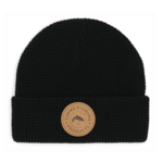 Simms Everyday Waffle Knit Beanie Black