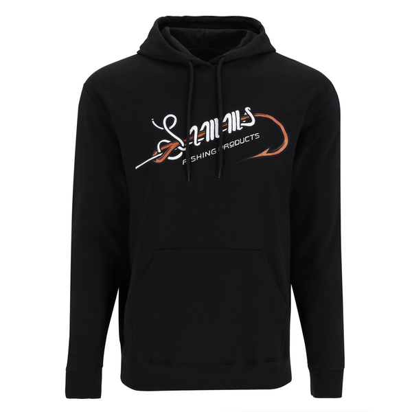 Simms Unisex Hook and Loop Hoody Black