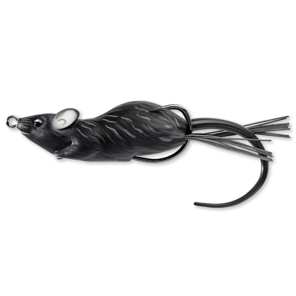 Live Target Hollow Body Field Mouse. 3-1/2" Black 1oz