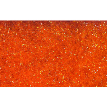 Hareline Dubbin Ice Dub UV Fl. Hot Orange.