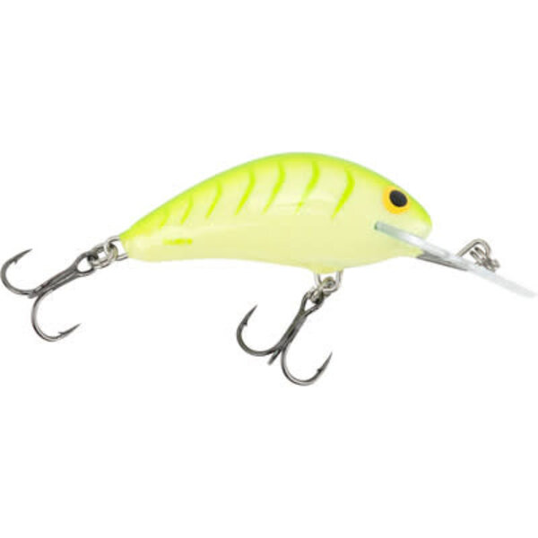 Salmo Floating Hornet 1-5/8" Glow Green Herring Bone