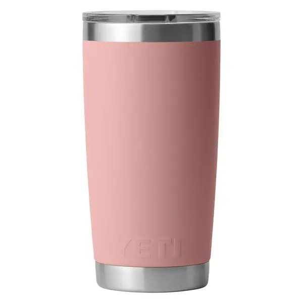 Yeti Rambler 591mL Tumbler w/MagSlider Lid. Sandstone Pink