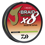 Daiwa J-Braid X8 Grand 8b 150yd Chartreuse