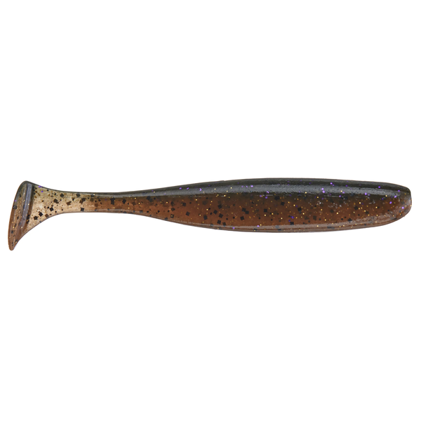 Keitech Easy Shiner 3" Dark Goby 10-pk