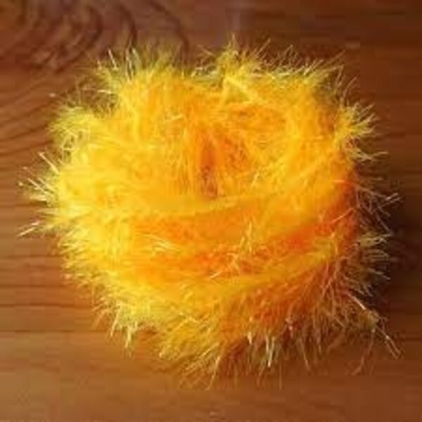 Flybox Medium Crystal Hackle FL Sunburst