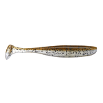 Keitech Easy Shiner 3" Green Pumpkin Pepper Shad 10-pk