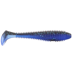 Keitech Swing Impact Fat 3.3" Black Blue/Deep Blue 7-pk