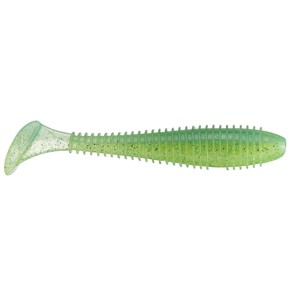 Keitech Swing Impact Fat 3.3" Lime Chartreuse 7-pk