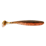 Keitech Easy Shiner 4" Green Pumpkin Fire 7-pk