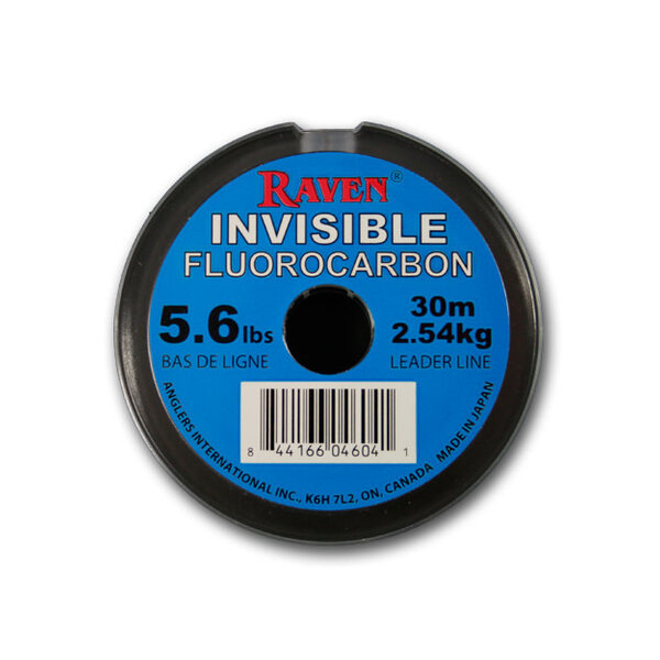 Raven Fluorocarbon Leader 6.8lbs 30m Spool